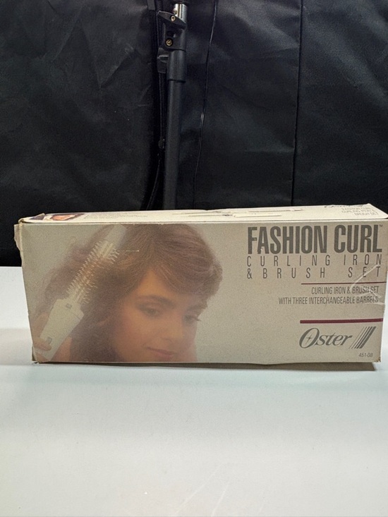 Accessories - Oster Fashion Curl Curling Iron Brush Set 3 Interchangeable Barrels